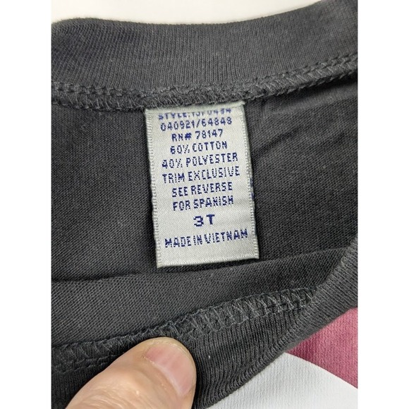 Unbranded T-Shirt Kids 3T Black I'm Black and I'm Proud Graphic Tee Casual - Picture 4 of 8